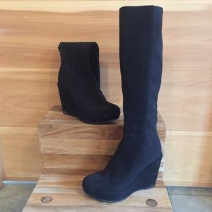 Black Wedge KMB boots